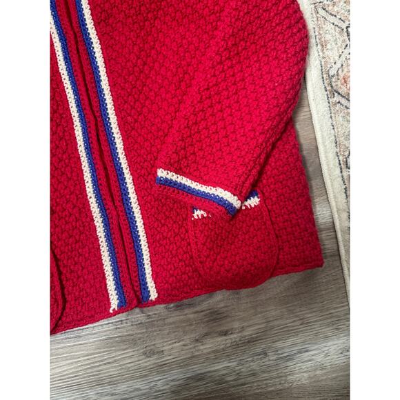 Frances Valentine Angie Cardigan Coat in Red size XS - Picture 4 of 7